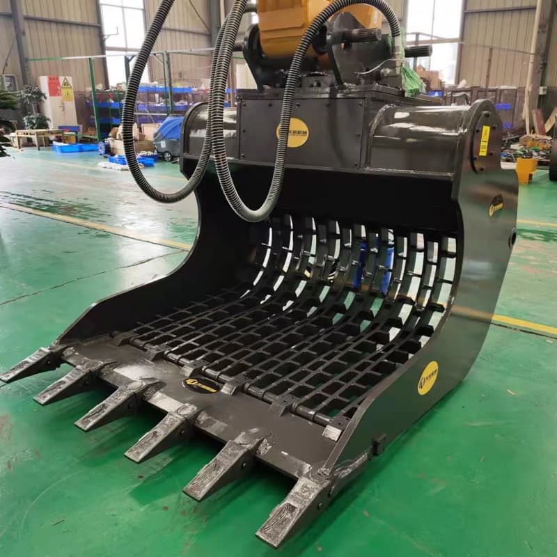 Excavator High Frequency Screening Bucket | Accurate Soil & Aggregate Separation